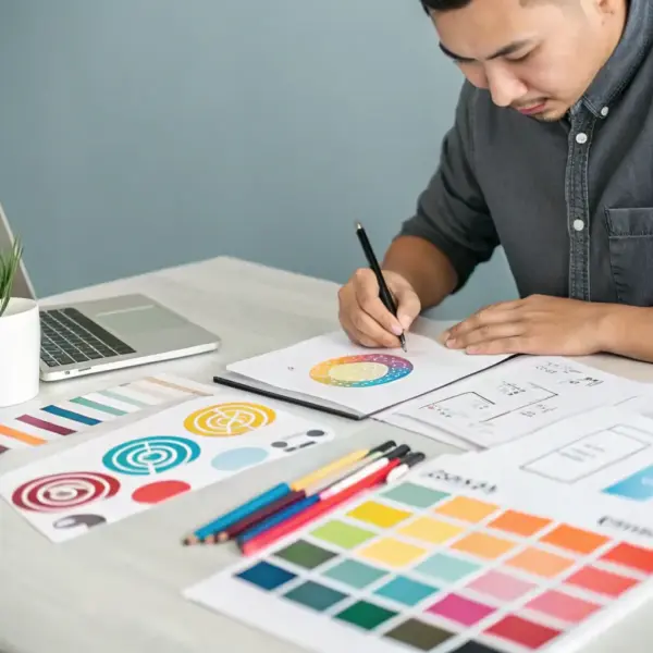 خدمة العلامات التجارية والتصميم